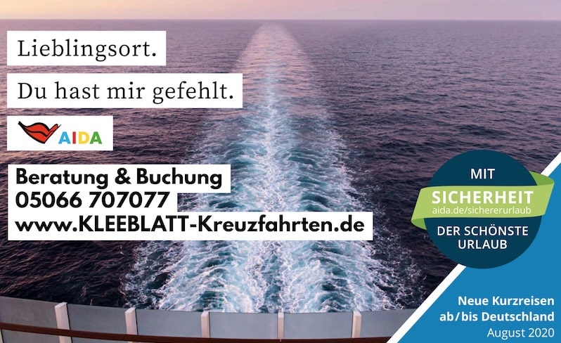 Mehr über den Artikel erfahren Leinen los mit AIDA