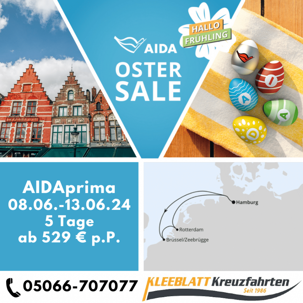 Oster Sale - AIDAprima