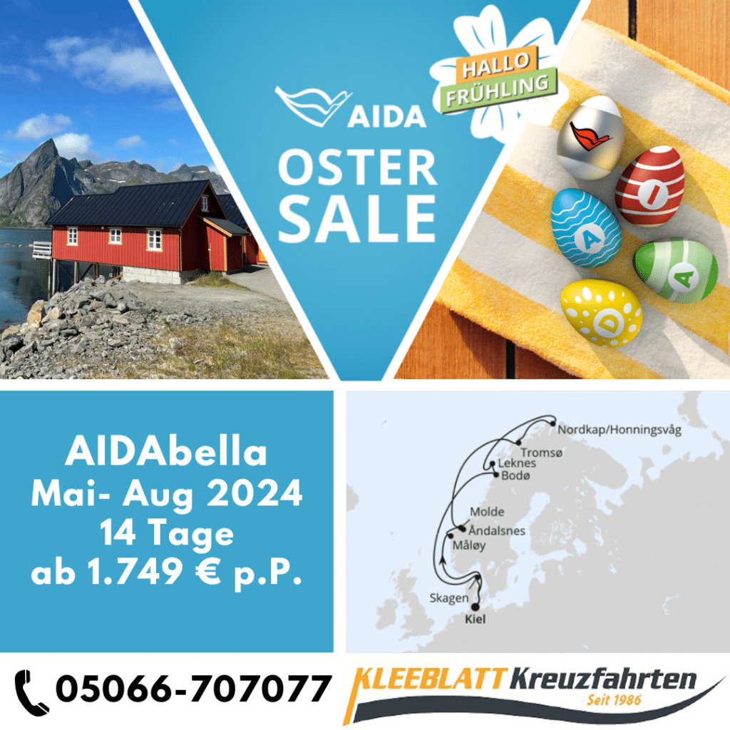 Oster Sale - AIDAbella