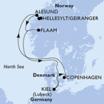 MSC Grandiosa Norwegen