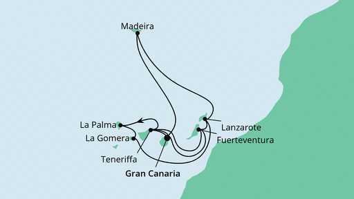 KANAREN & MADEIRA MIT LA GOMERA