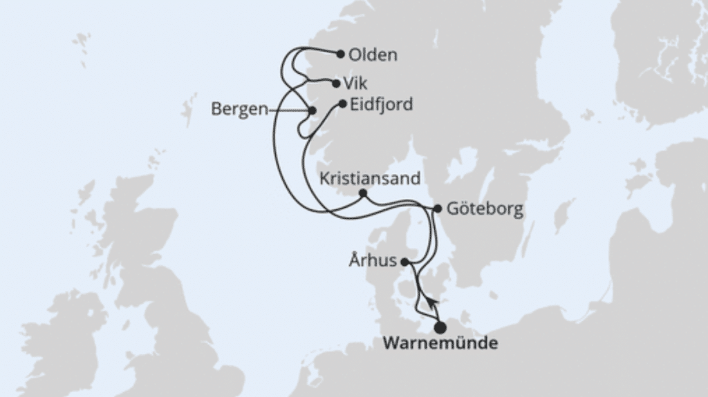 NORWEGENS FJORDE AB WARNEMÜNDE