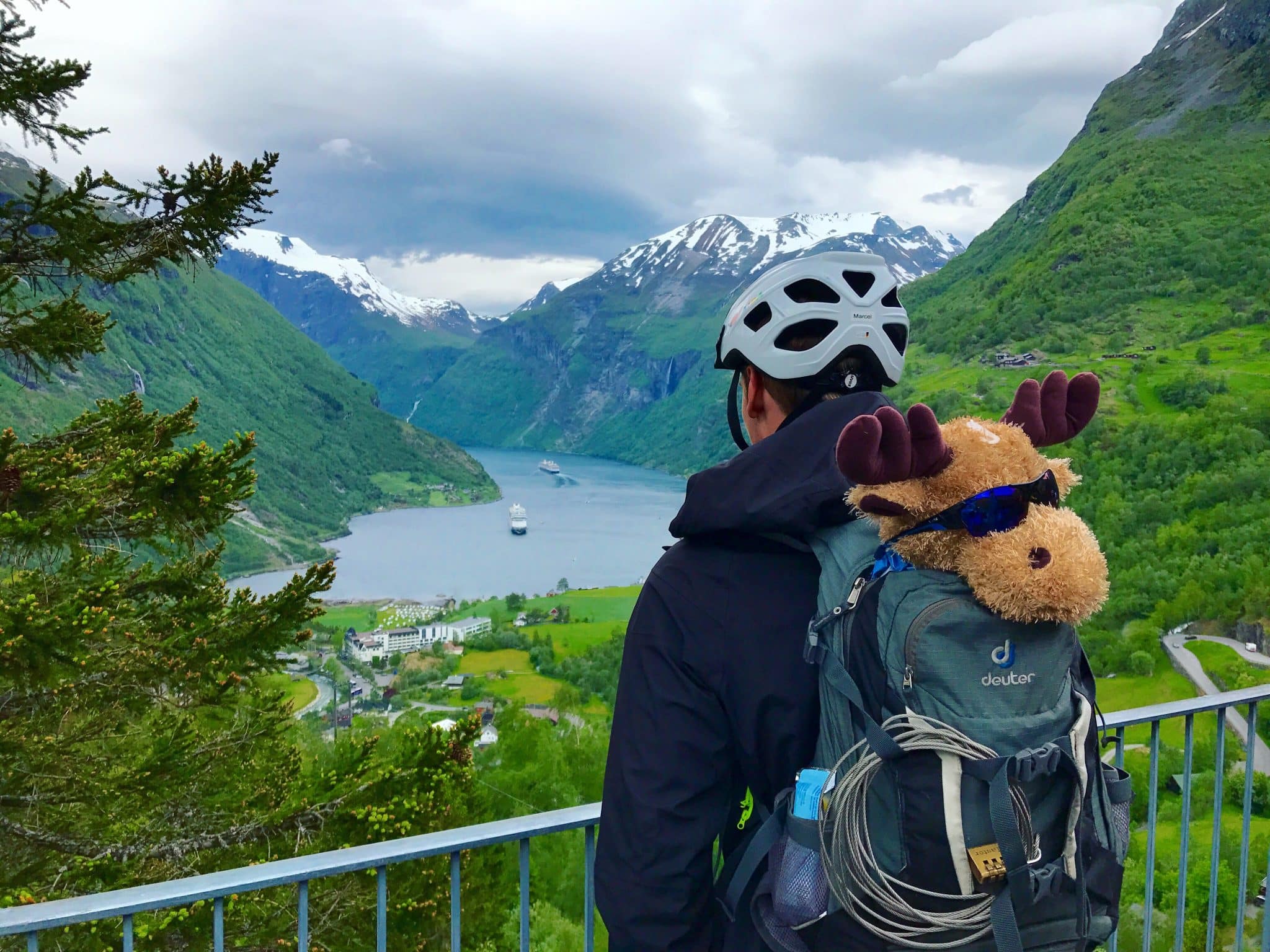 Geirangerfjord Norwegen AIDA