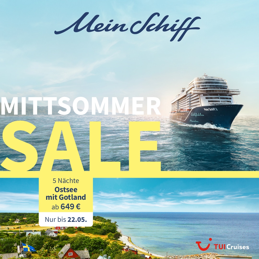 Mehr über den Artikel erfahren Mein Schiff  MITTSOMMER SALE