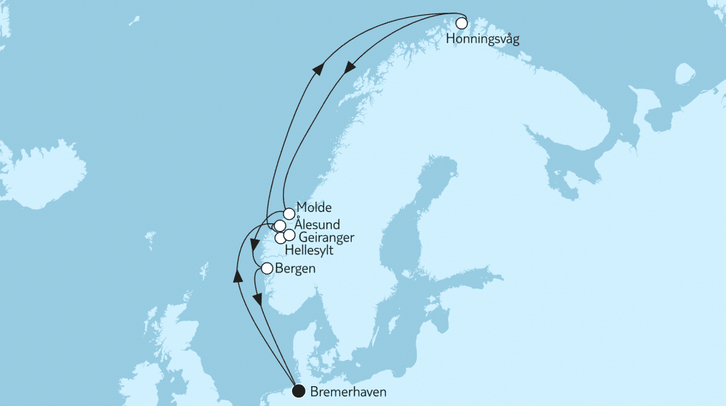 Norwegen mit Nordkap & Molde