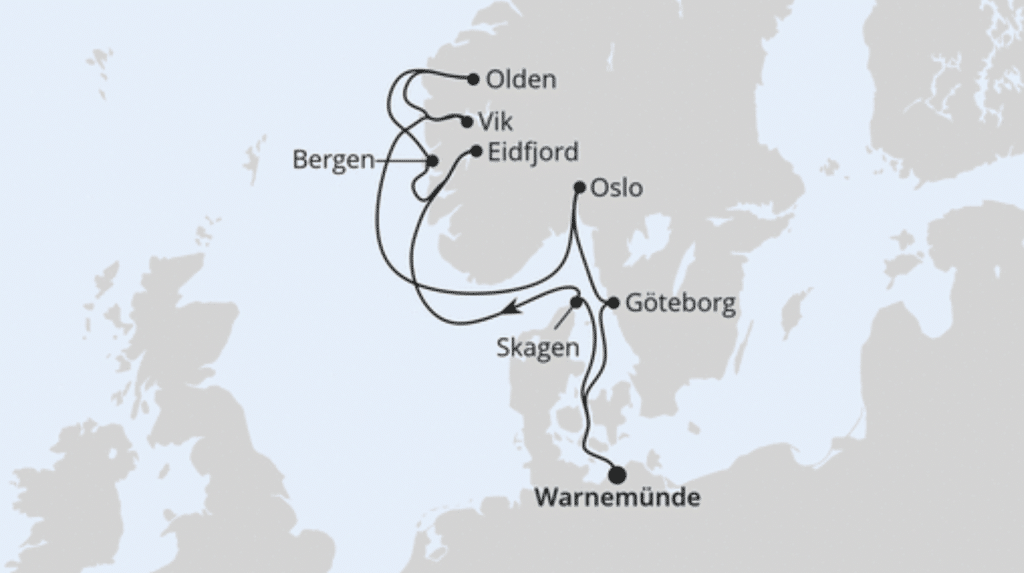 NORWEGENS FJORDE AB WARNEMÜNDE
