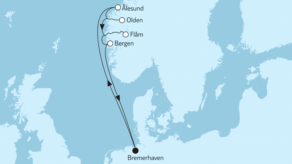 7 Nächte - Norwegen mit Olden