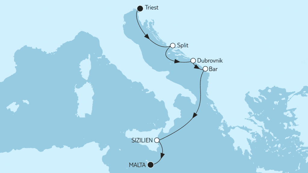 7 Nächte - Adria mit Sizilien