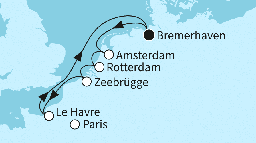 7 Nächte - Europas Westküste im Adventsglanz - ab/bis Bremerhaven Mein Schiff 3