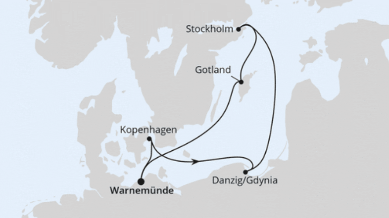 SCHWEDEN, POLEN & DÄNEMARK