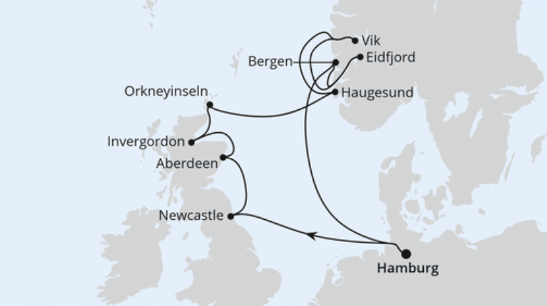 ENGLAND, SCHOTTLAND & NORWEGEN