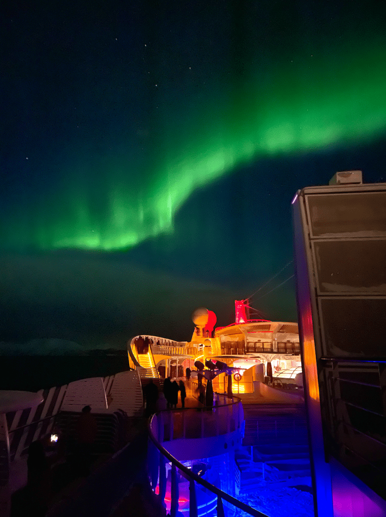 Polarlichter -AIDA Nordkap
