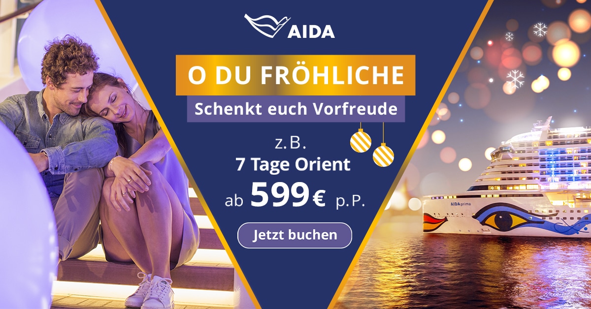 Mehr über den Artikel erfahren AIDA Feiertagswochen