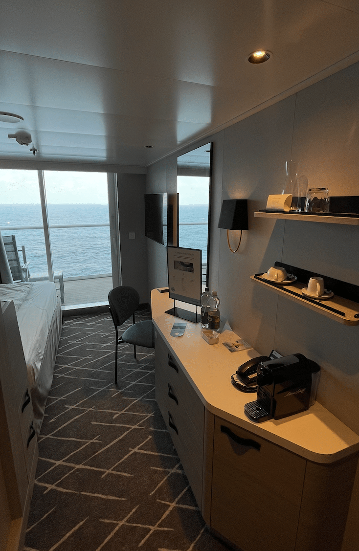 Mein Schiff Relax - Einzelkabine Balkon
